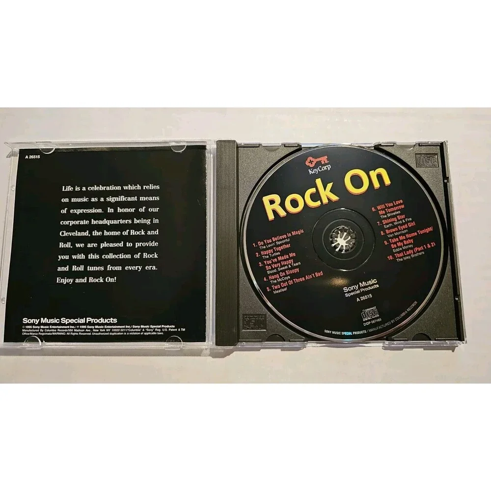 Rock On, KeyCorp Copyright 1973, 1975, 1977, 1986, 1995 Sony Music Entertainment